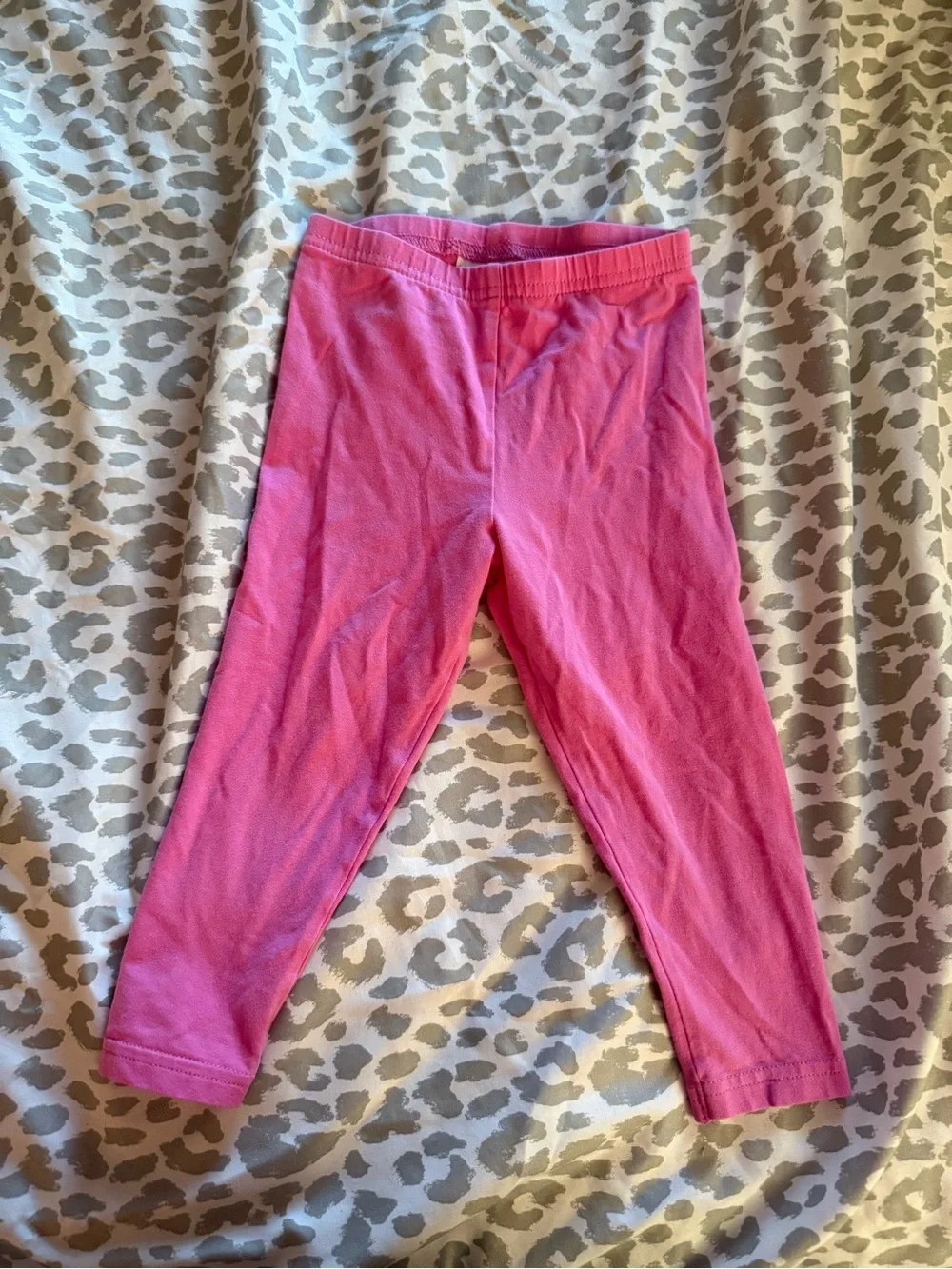 Carter’s Girl's Blue Patterned Hooded Fleece Jacket with Pink Leggings